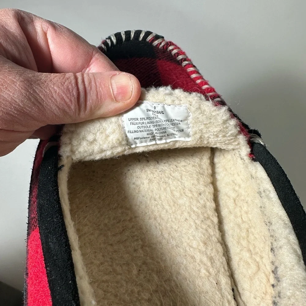 Polo Ralph Lauren Red and Black Loafers